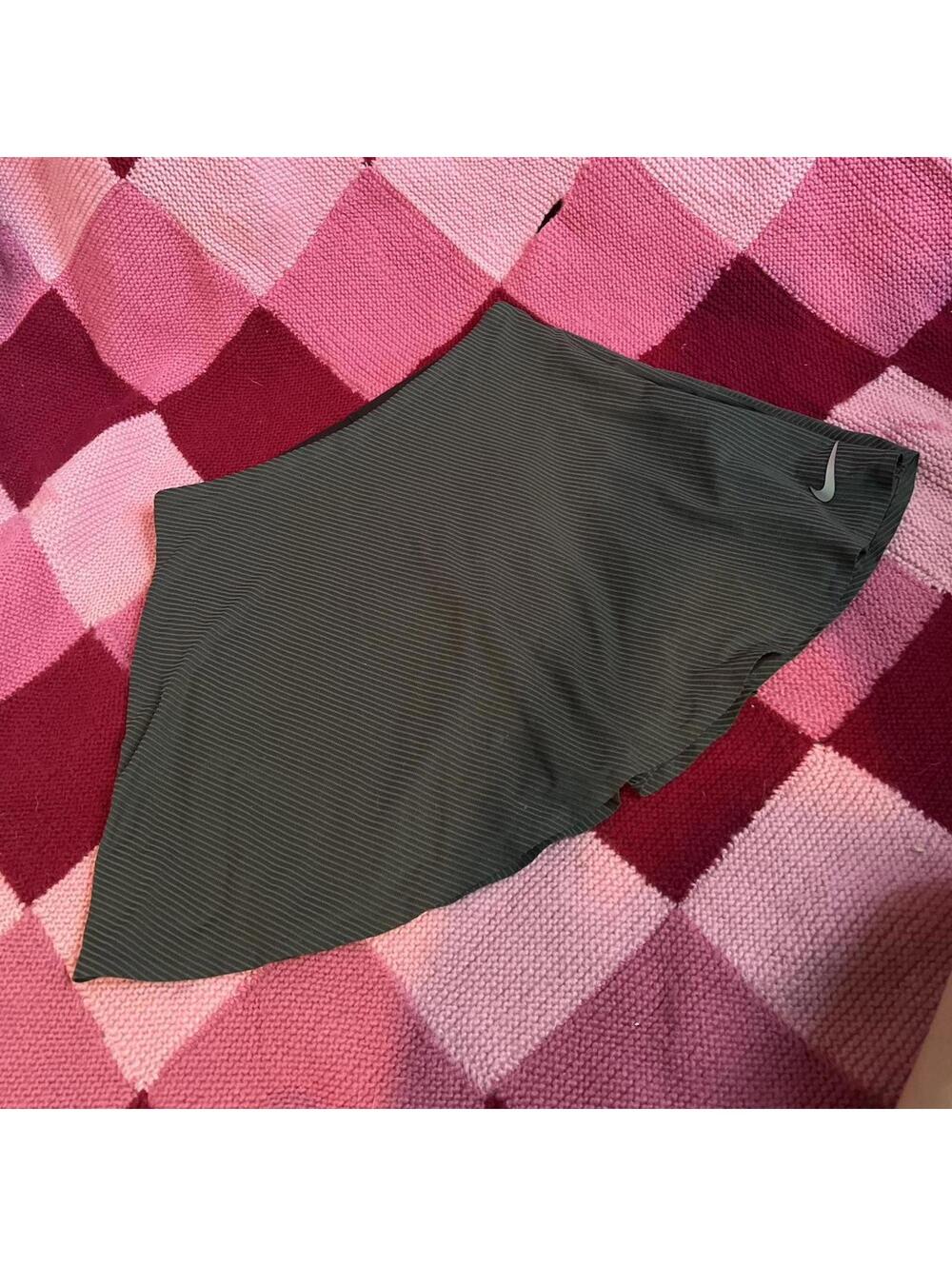 vintage nike grey athletic tennis skirt